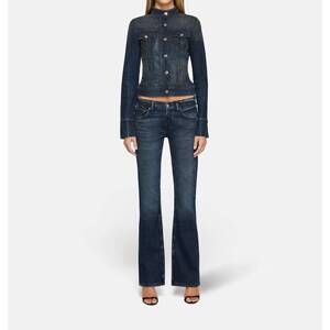 NEW EB DENIM maria mid rise bootcut jeans in coppola